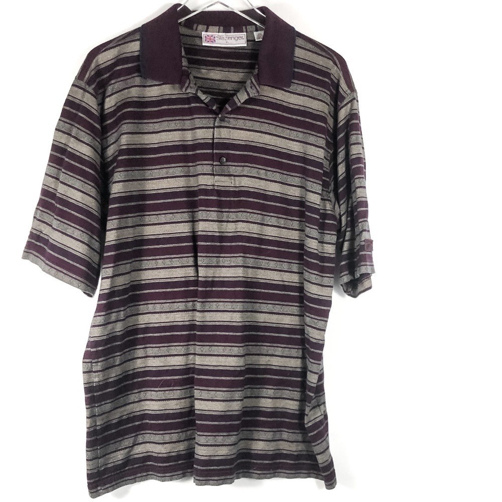 Vintage Slazenger Short Sleeve‎ Shirt Men's size XL